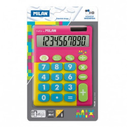 Blister calculadora MIX rosa - por blister
