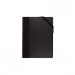 Libreta tamaño pequeño, papel color crema de 80g, Colours negro - por paperbook