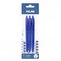 Blister 3 bolígrafos P1 Touch azules       - por blister
